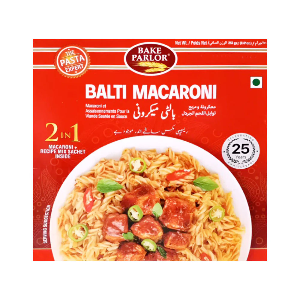Bake Parlor Balti Macaroni 250 GM