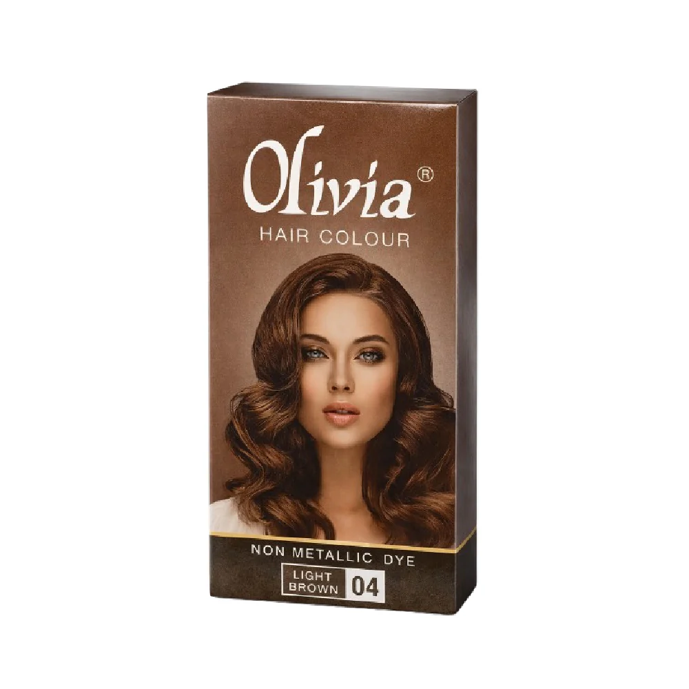 OLIVIA HAIR COLOR LIGHT BROWN VOL 04