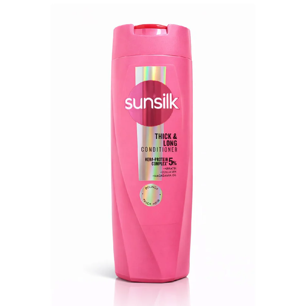 SUNSILK CONDITIONER THICK AND LONG 180 ML